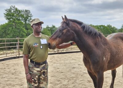 AJ and Tony At Attention